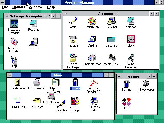 MS Windows 3.11